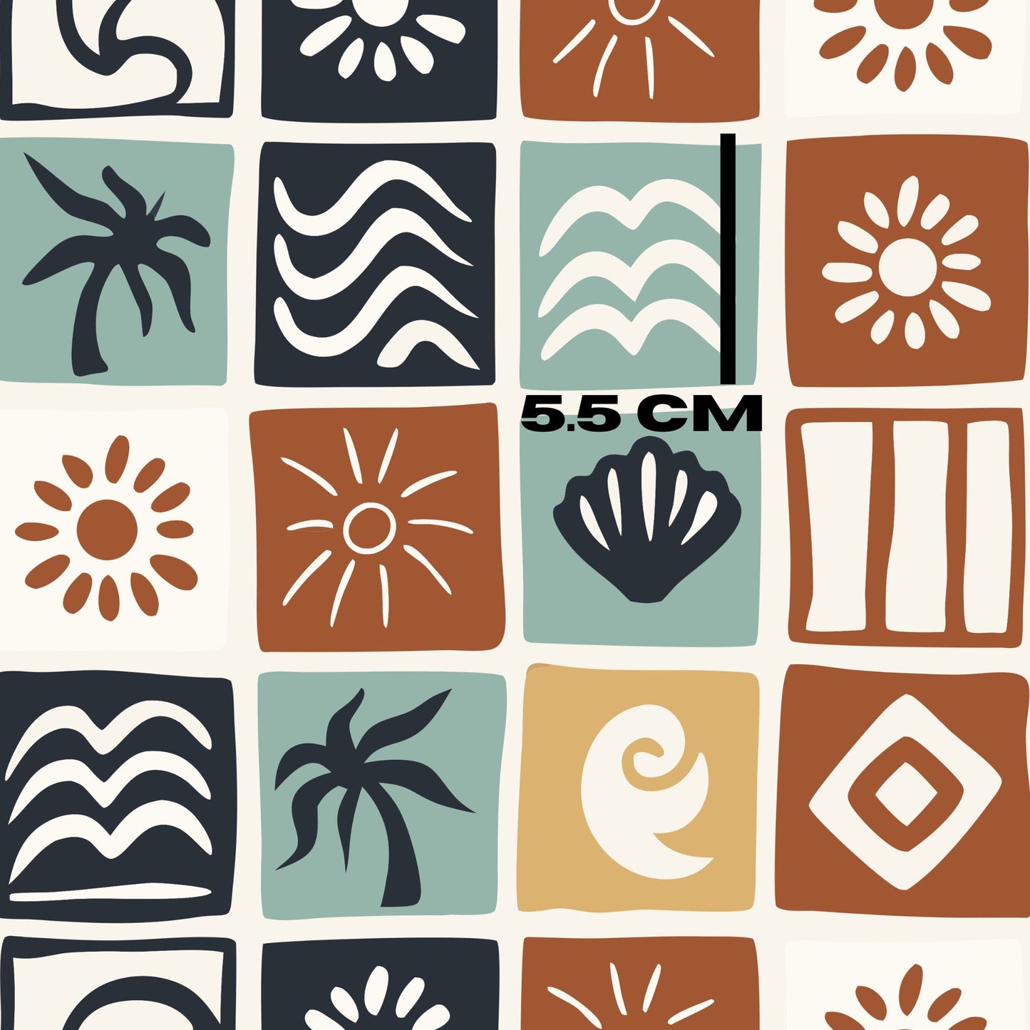 Ocean Palm Patchwork