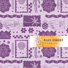 Load image into Gallery viewer, Purple on purple patchwork
