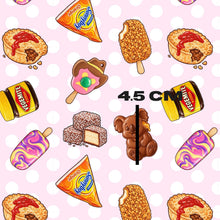Load image into Gallery viewer, Aussie snacks pink polka dot
