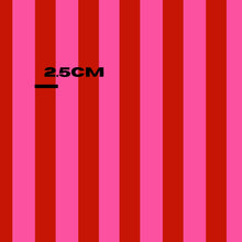 Load image into Gallery viewer, Bold red stripes
