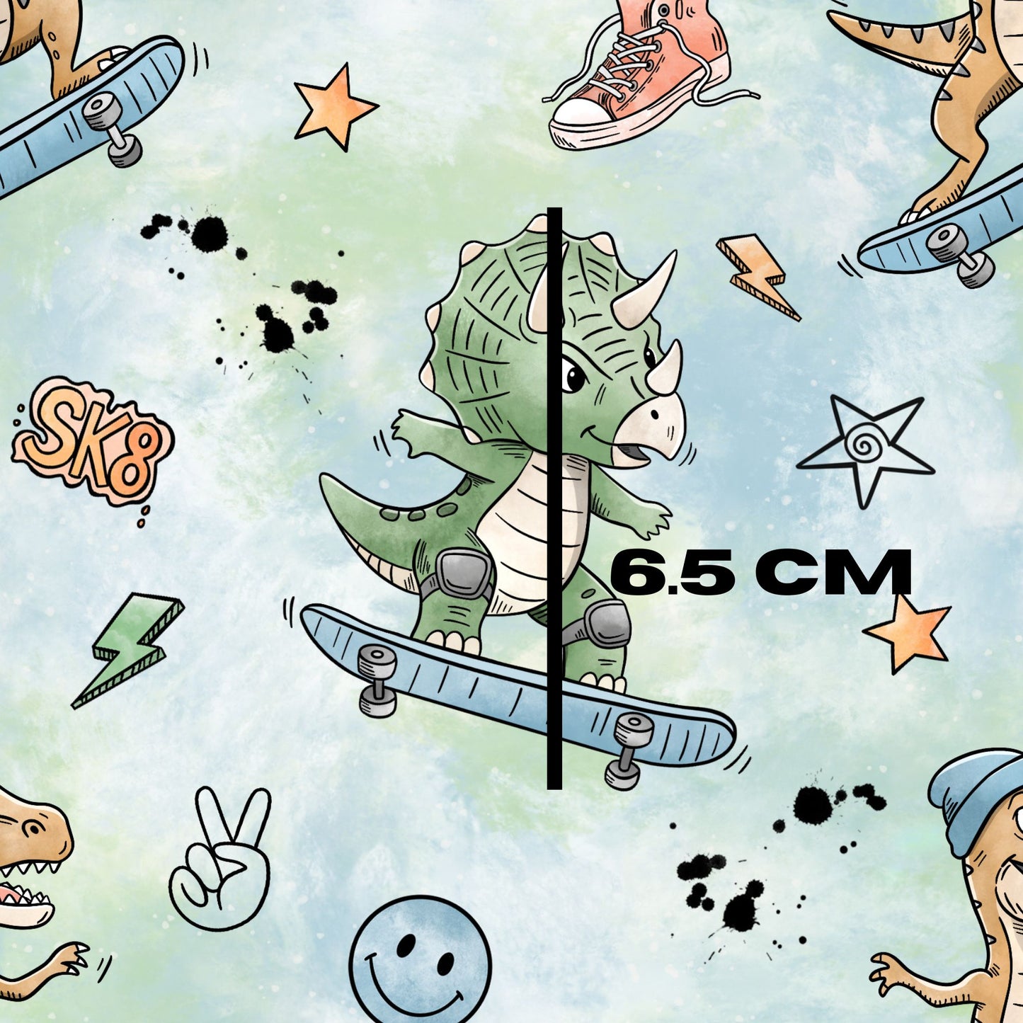 Skater Dino