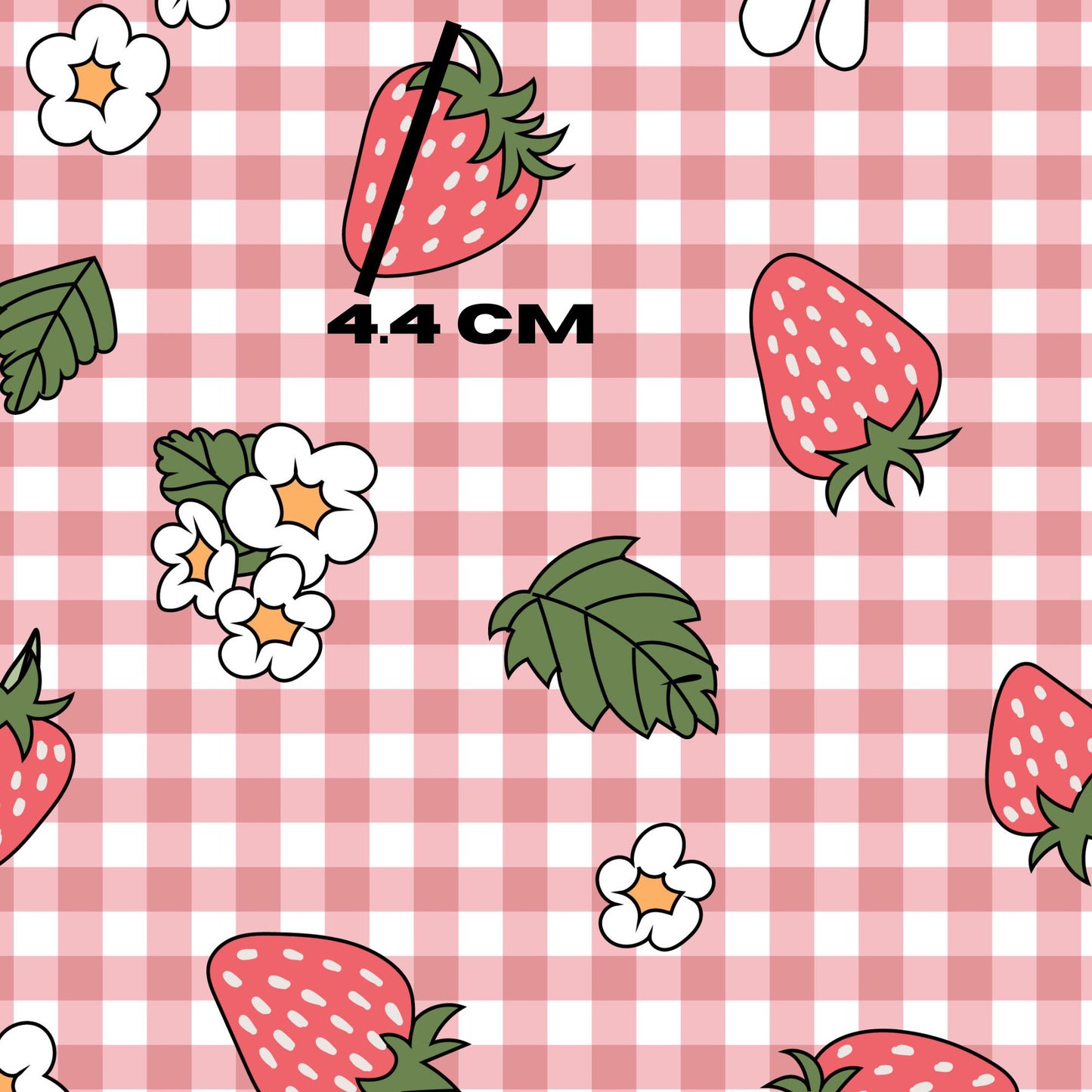 Berry gingham