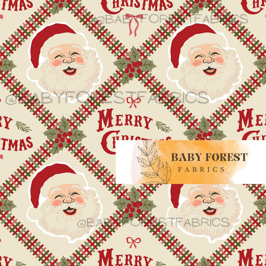 Laughing santa