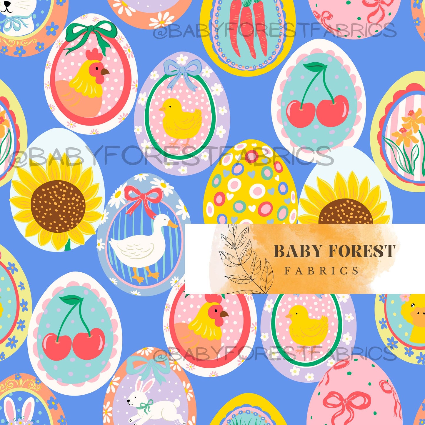 Egg decorating design