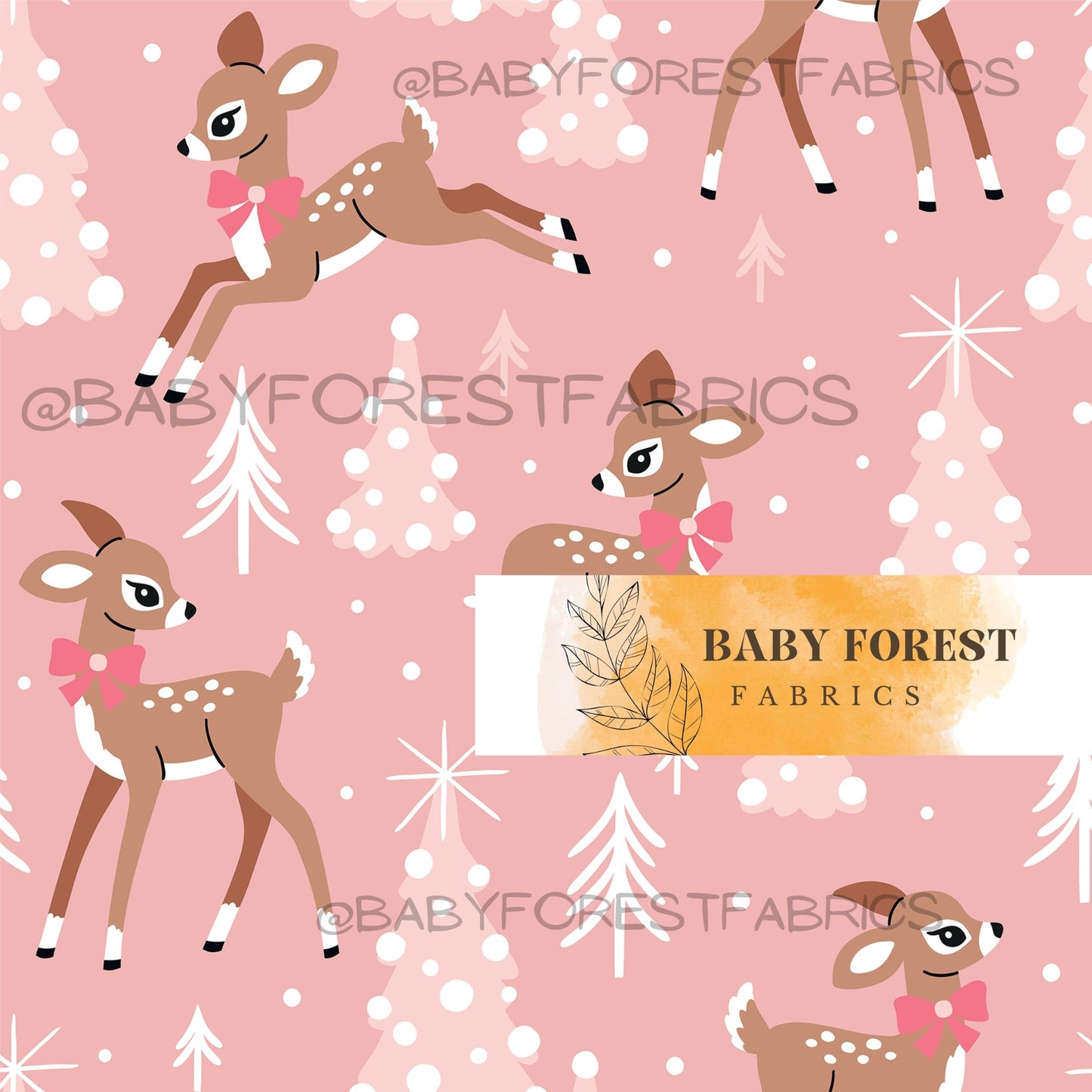 Pink Chrissy Deer