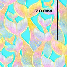 Load image into Gallery viewer, turquoise mermaid tale
