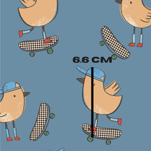 Load image into Gallery viewer, Blue Skate bird
