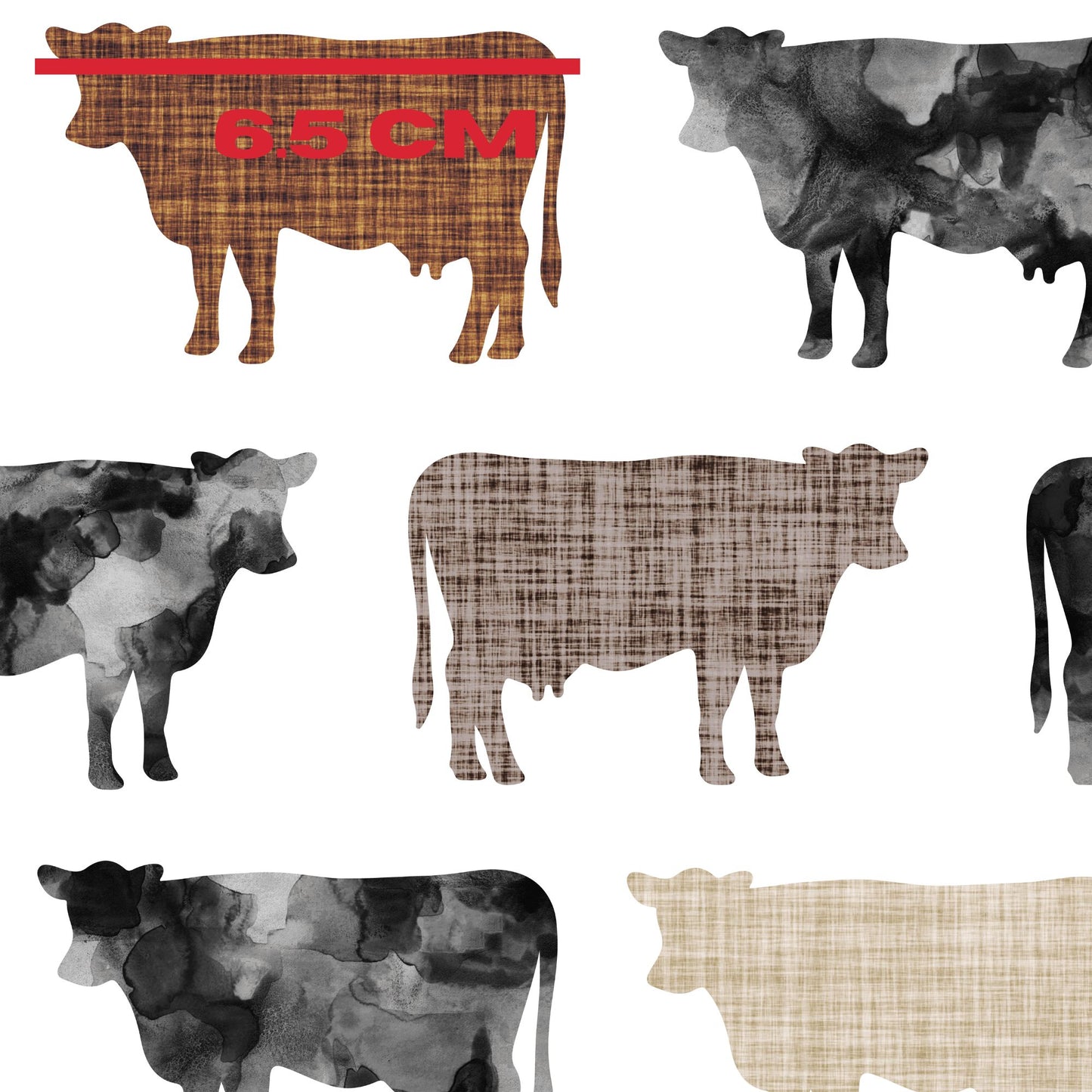 Linen cows