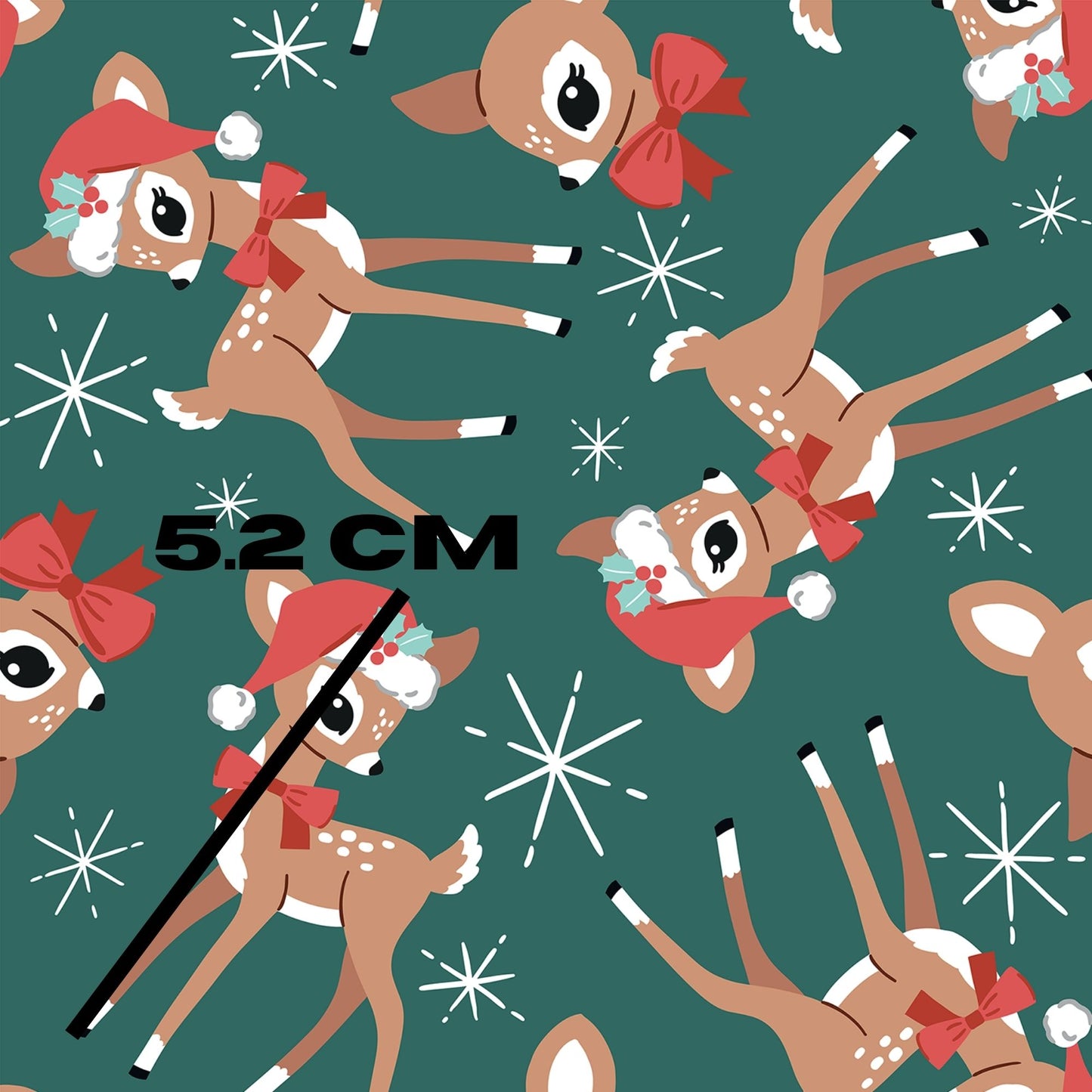 Santa hat Deer