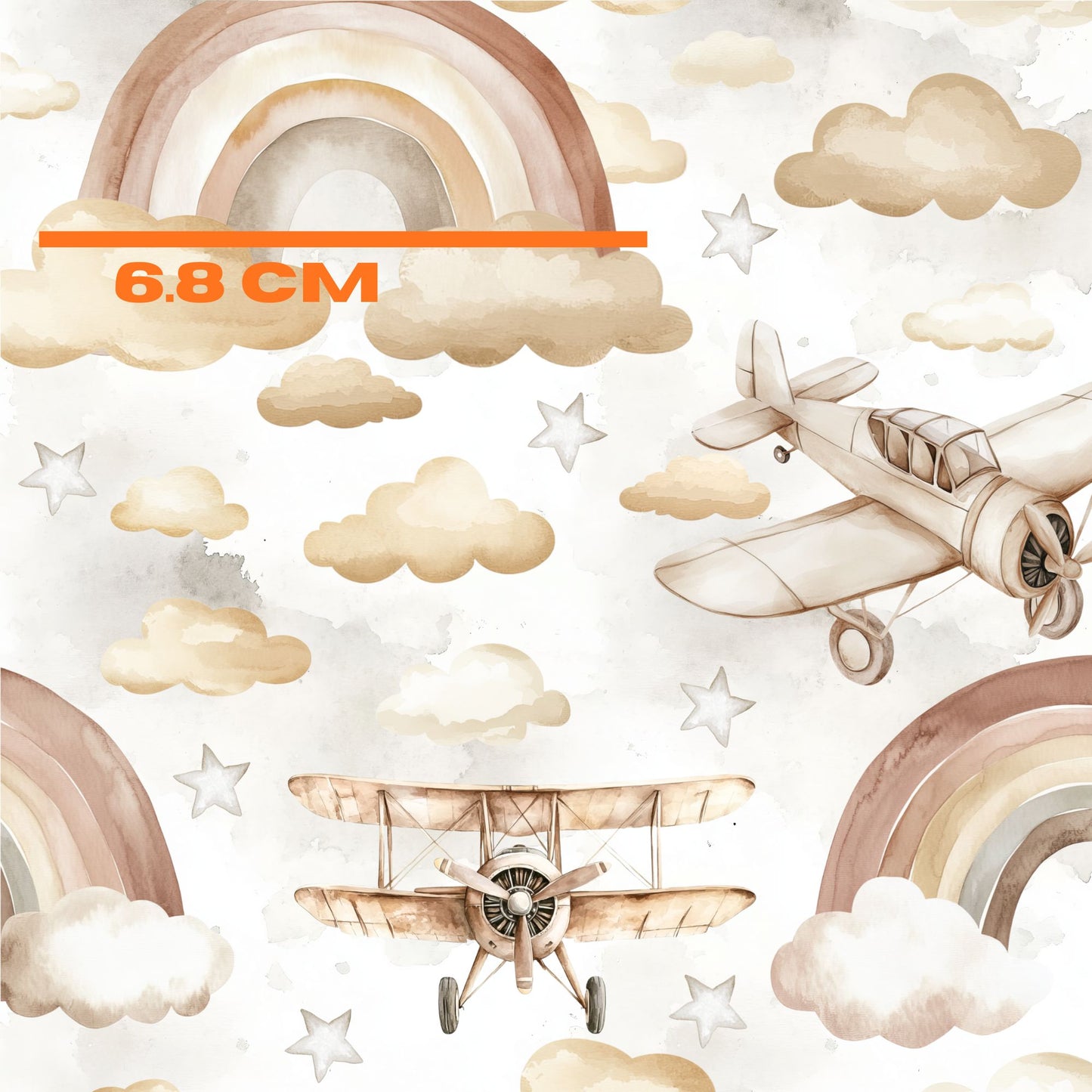 Rainbow plane