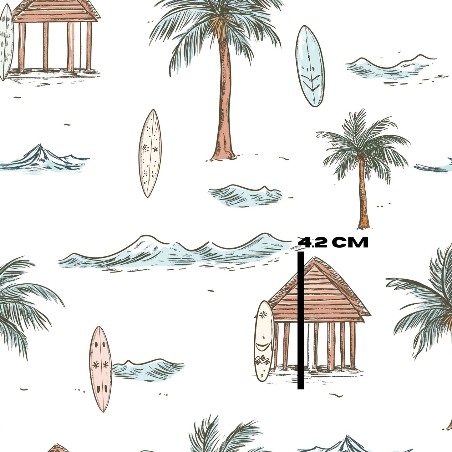 Beach huts White