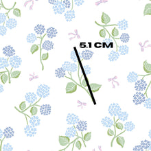 Load image into Gallery viewer, Hydrangea bows blue
