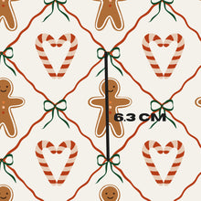 Load image into Gallery viewer, Prue Melanie Christmas Gingerbread cookies and bows
