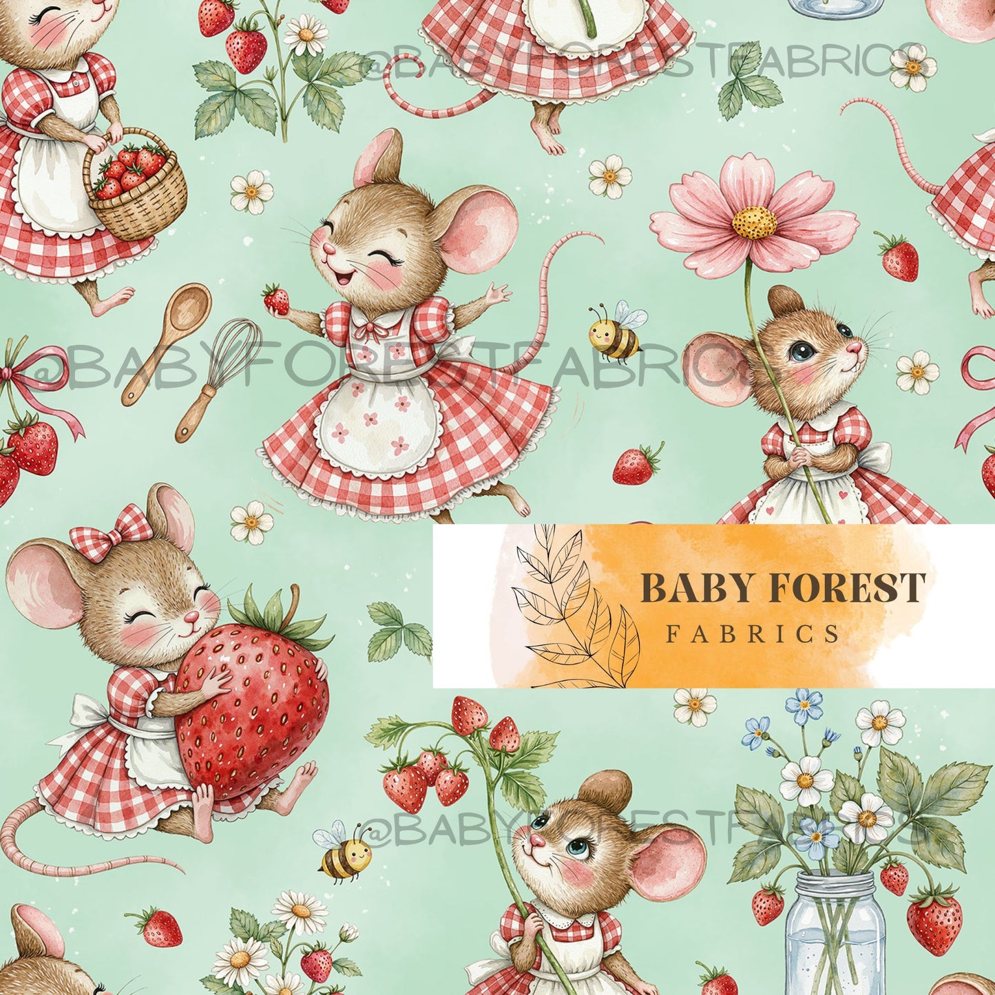 Strawberry Mice