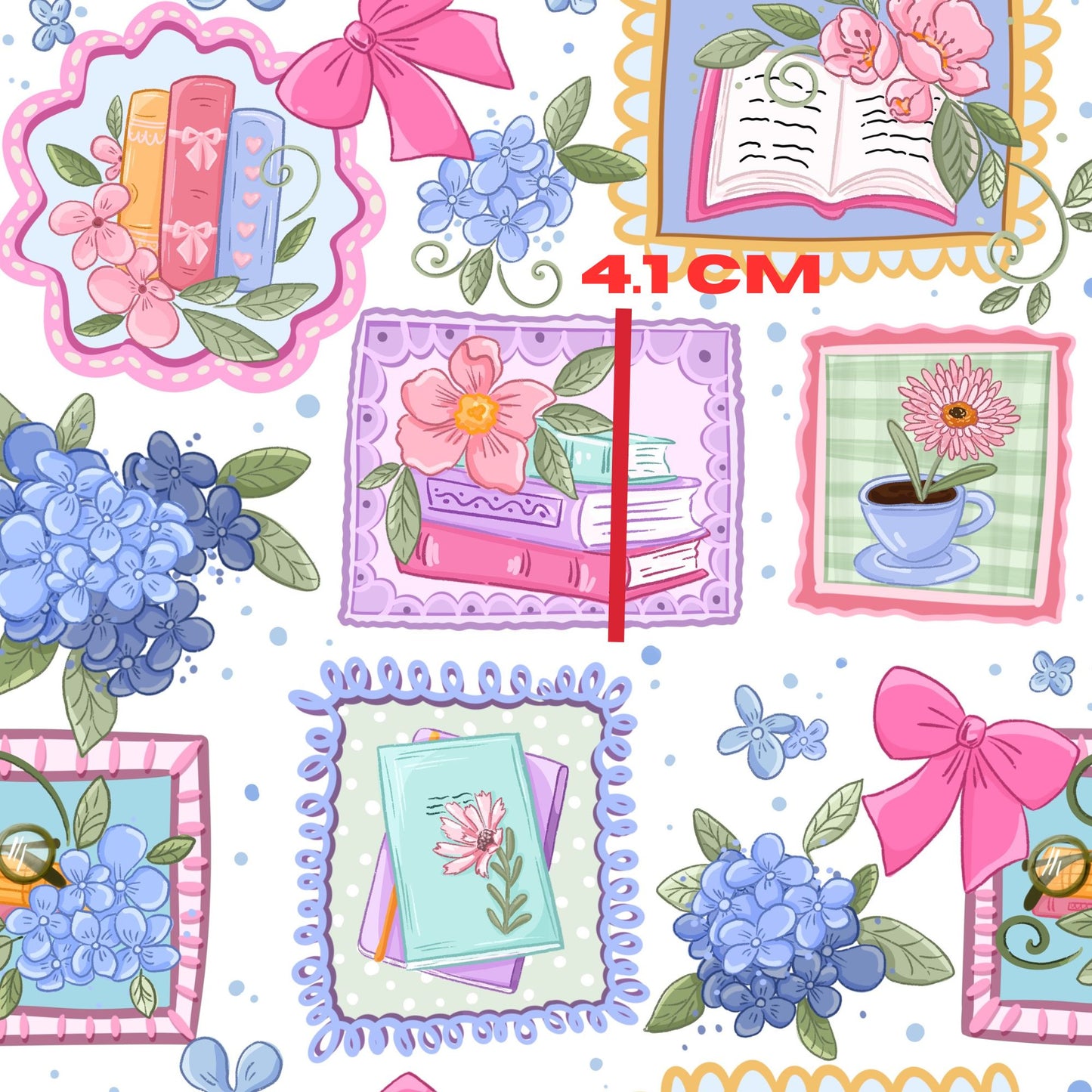Books and blooms by kariicreates
