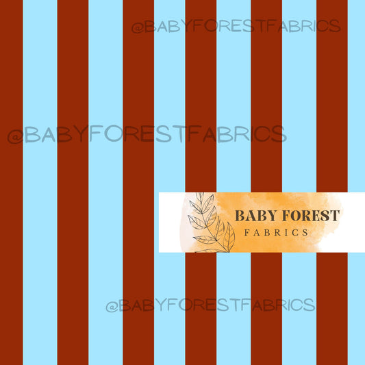 Rust blue stripes