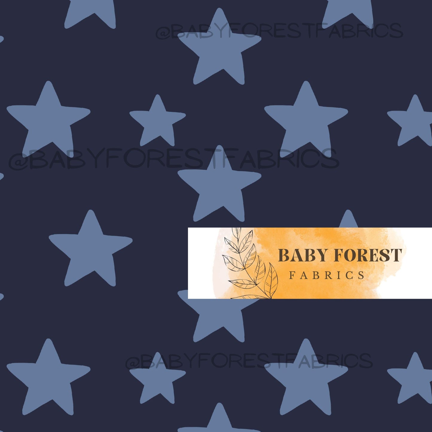 stars on dark blue