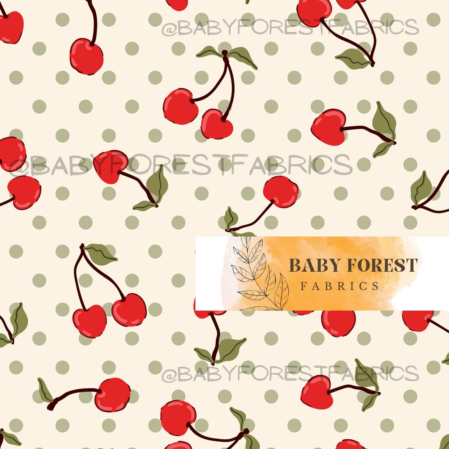 Polka dot cherry