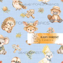 Load image into Gallery viewer, Outback summer blue linen
