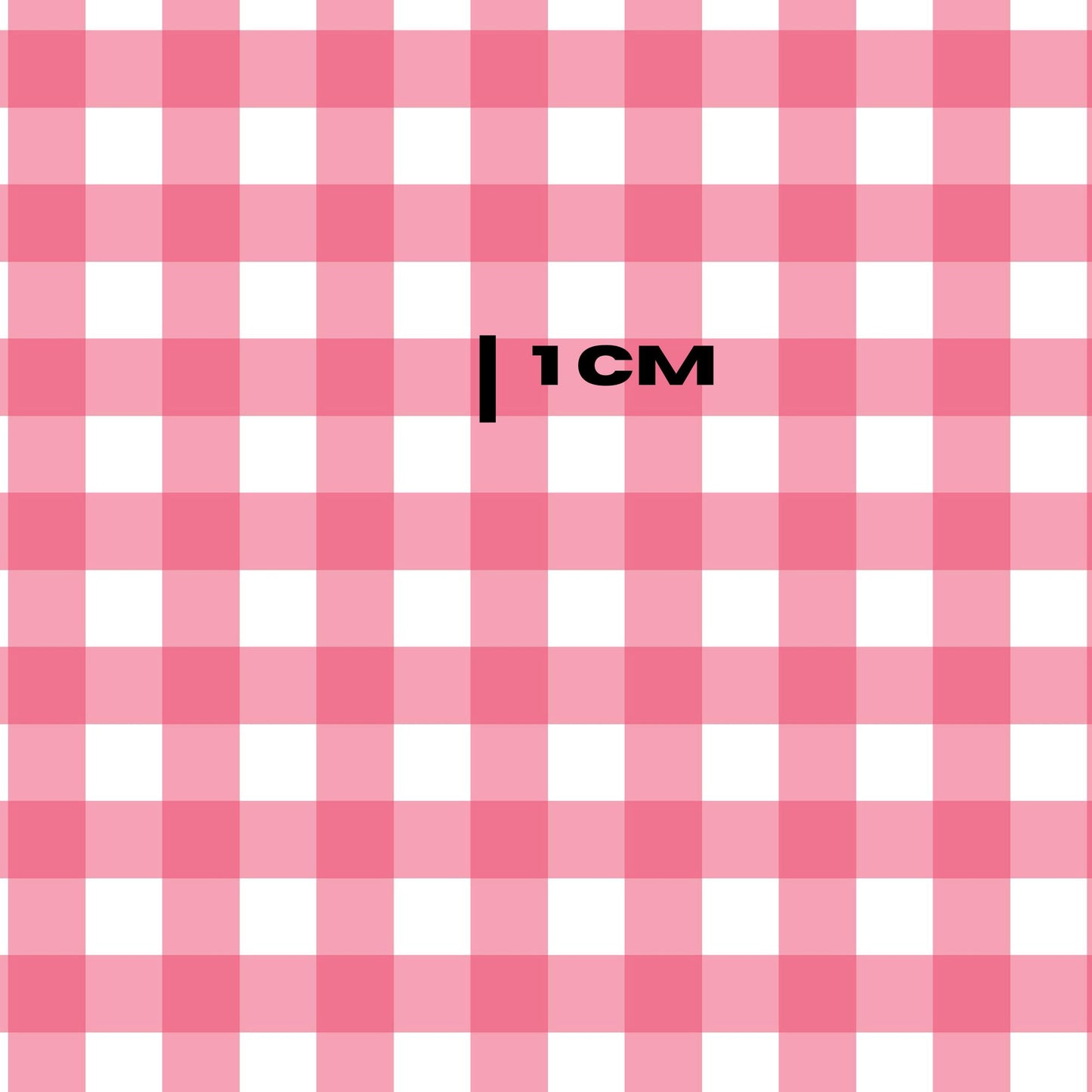 Gingham to match Easter bow stripes