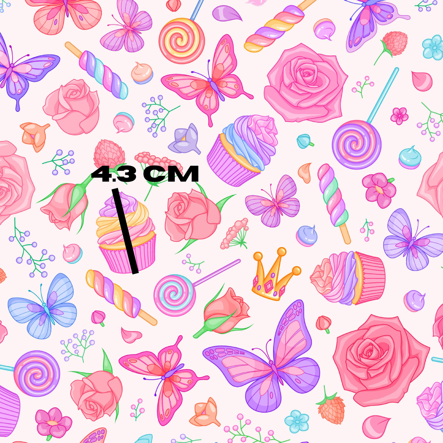 Sweets on Very light Pink