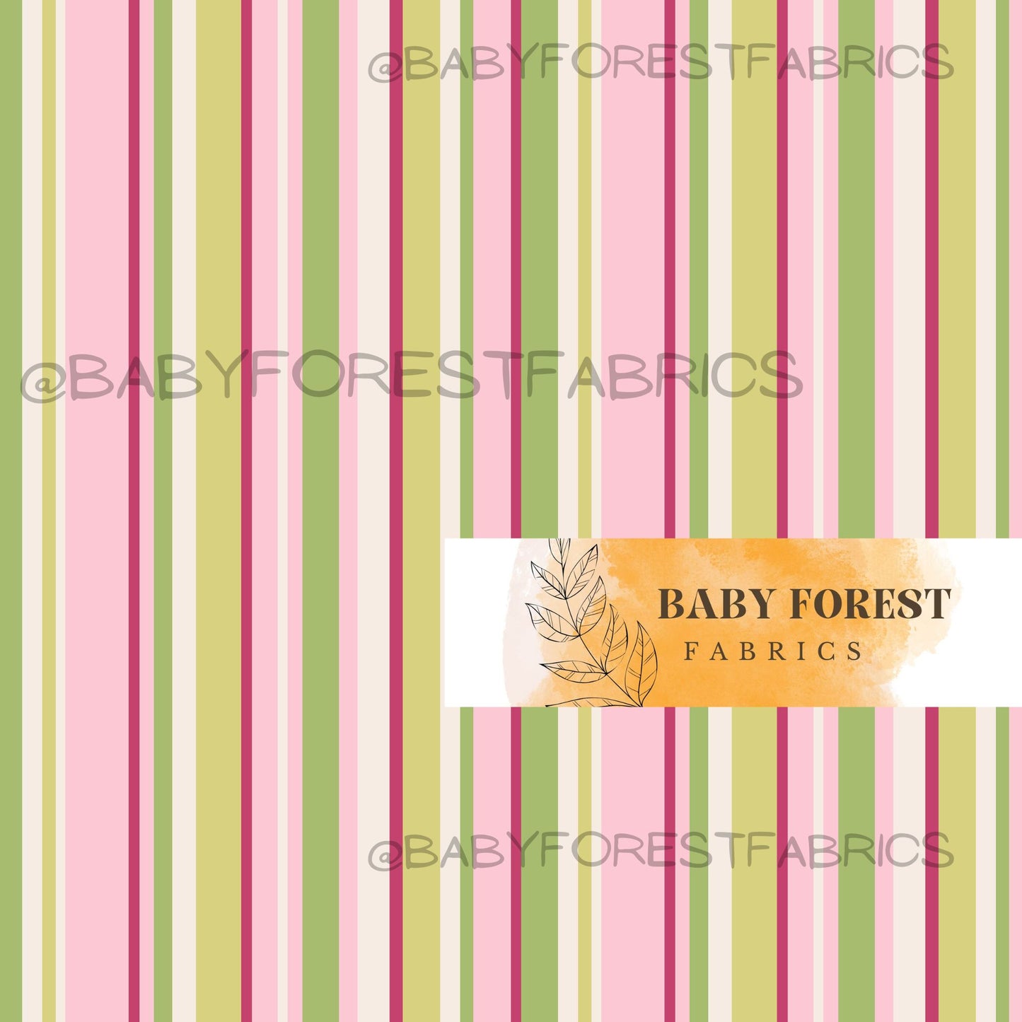 Green pink stripes