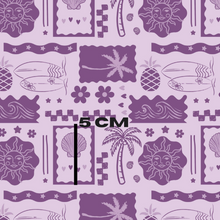Load image into Gallery viewer, Purple on purple patchwork
