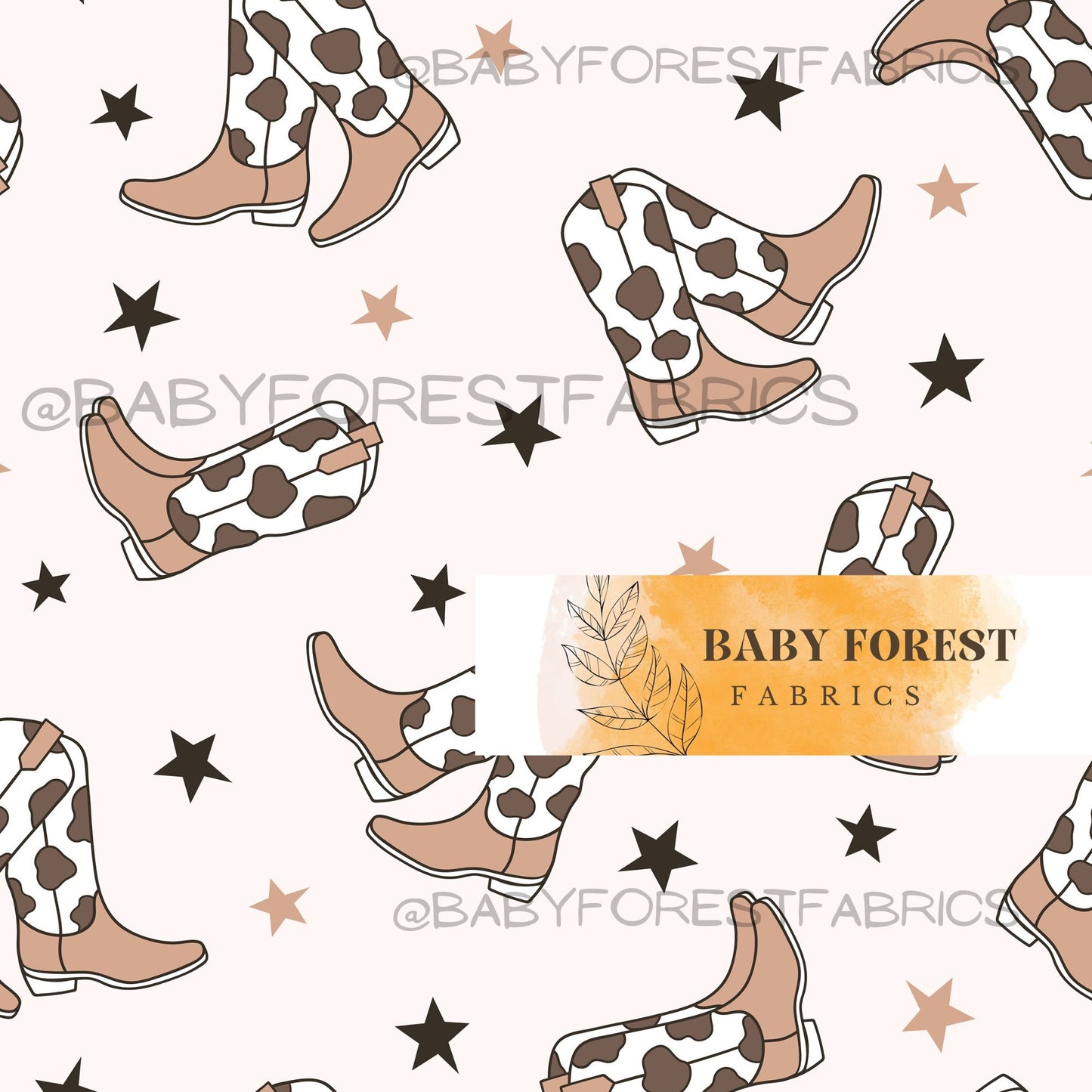 Mini Cow Patch Boots