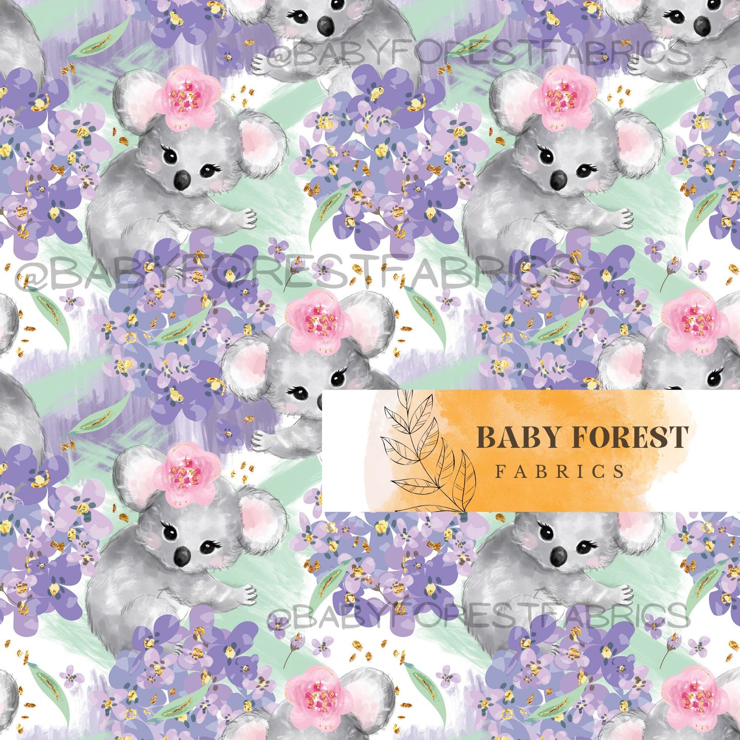 Purple Spring time Koalas