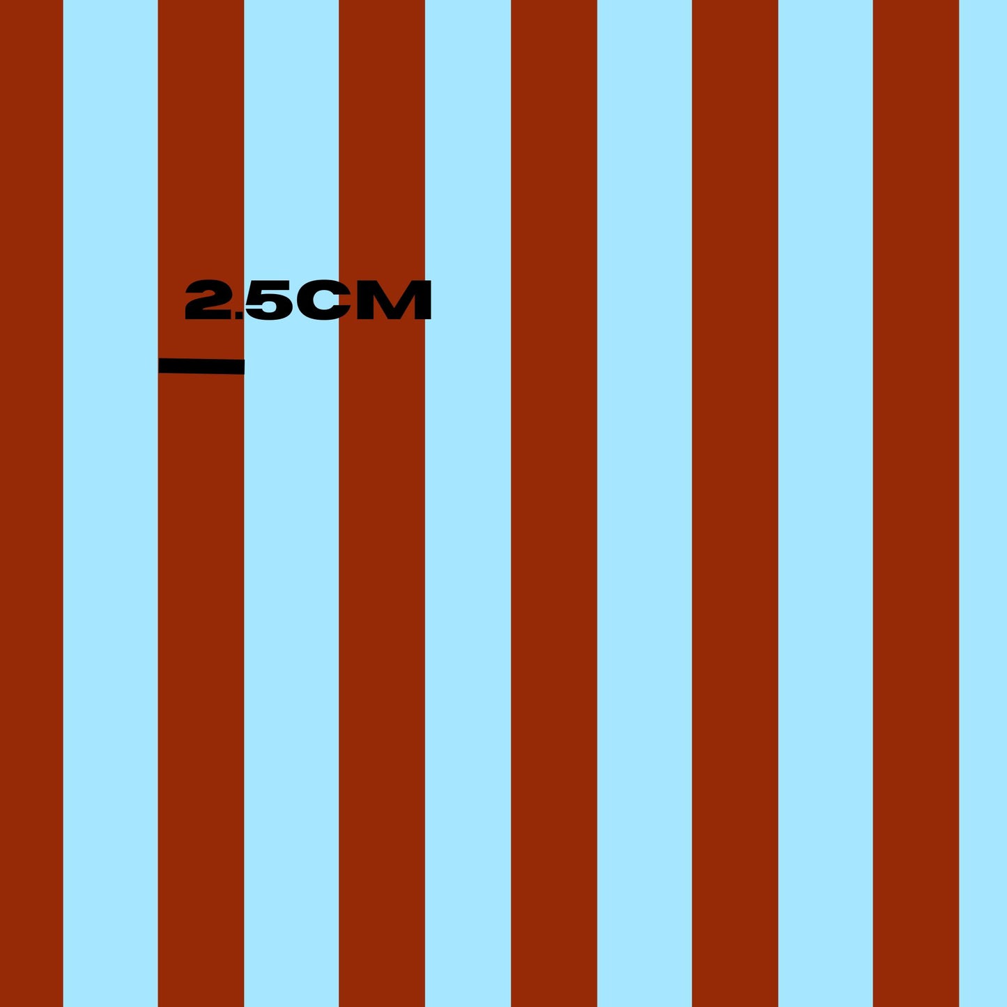 Rust blue stripes