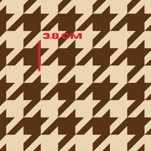 Load image into Gallery viewer, Mocha houndstooth
