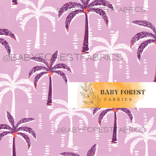 Bohemian palms Purple