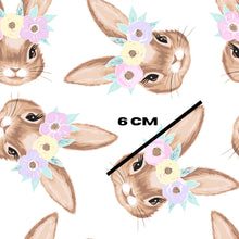 Load image into Gallery viewer, Purple floral bunny
