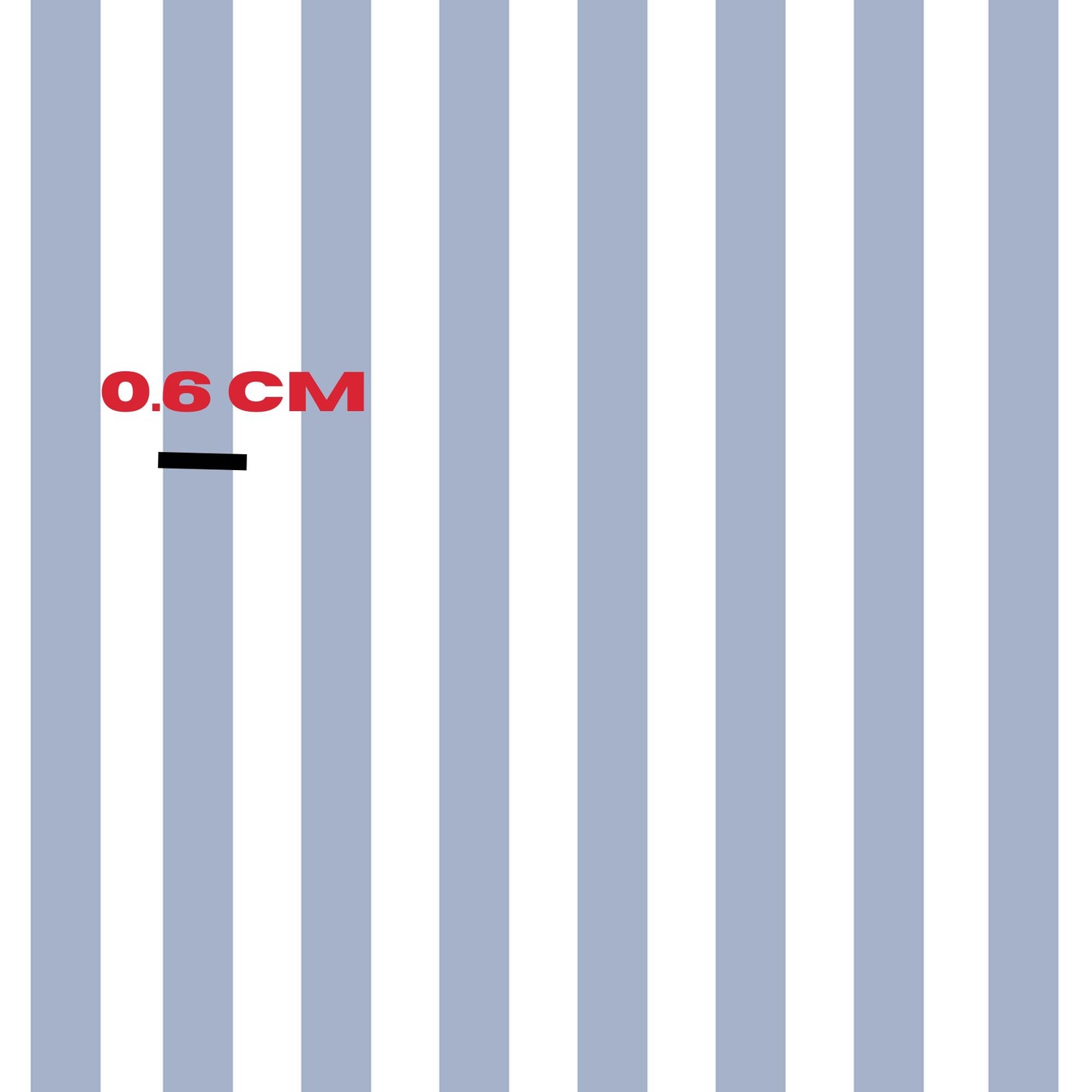 French blue and white stripe by Missy