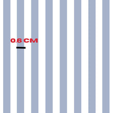 Load image into Gallery viewer, French blue and white stripe by Missy
