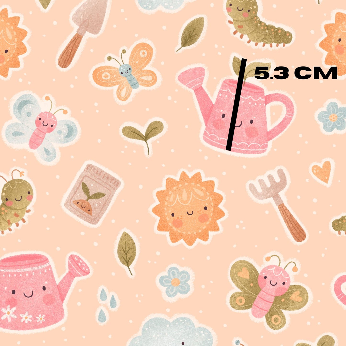 Little Garden Friends Pattern Silence Studio