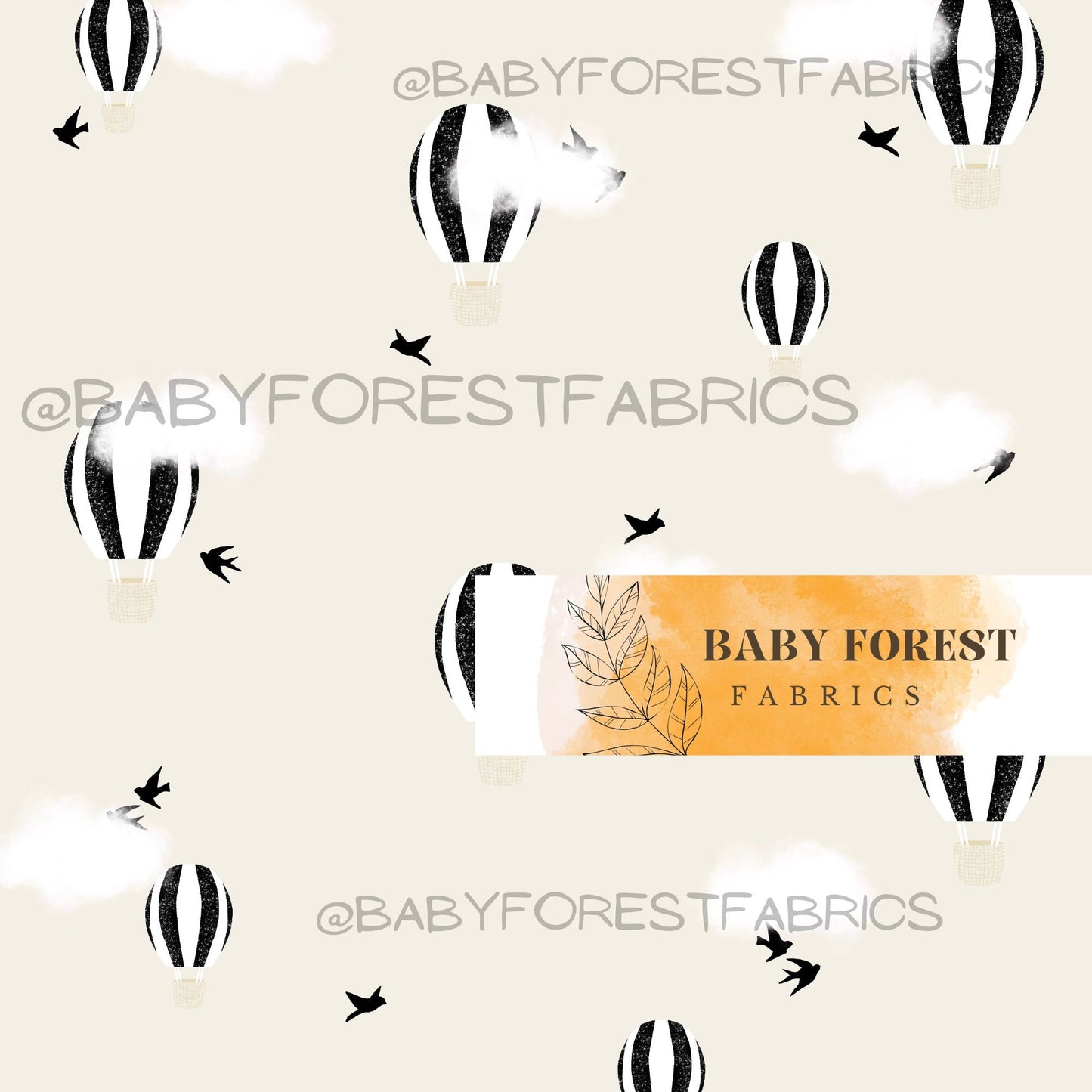 Black stripe balloon