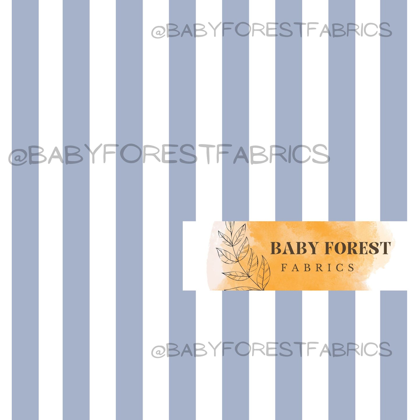 French blue and white stripe by Missy