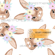 Load image into Gallery viewer, Purple floral bunny
