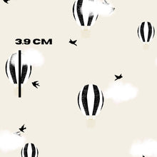 Load image into Gallery viewer, Black stripe balloon
