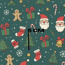Load image into Gallery viewer, Green and festive
