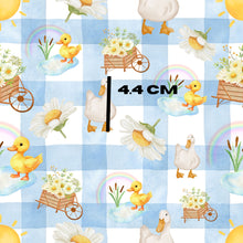 Load image into Gallery viewer, Ducks in pond blue
