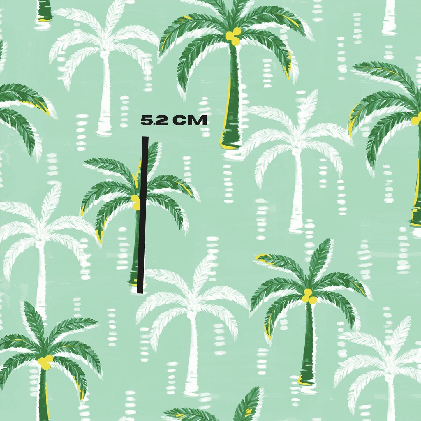 Bohemian palms green