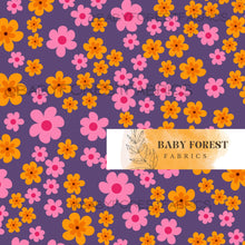 Load image into Gallery viewer, Purple orange daisy
