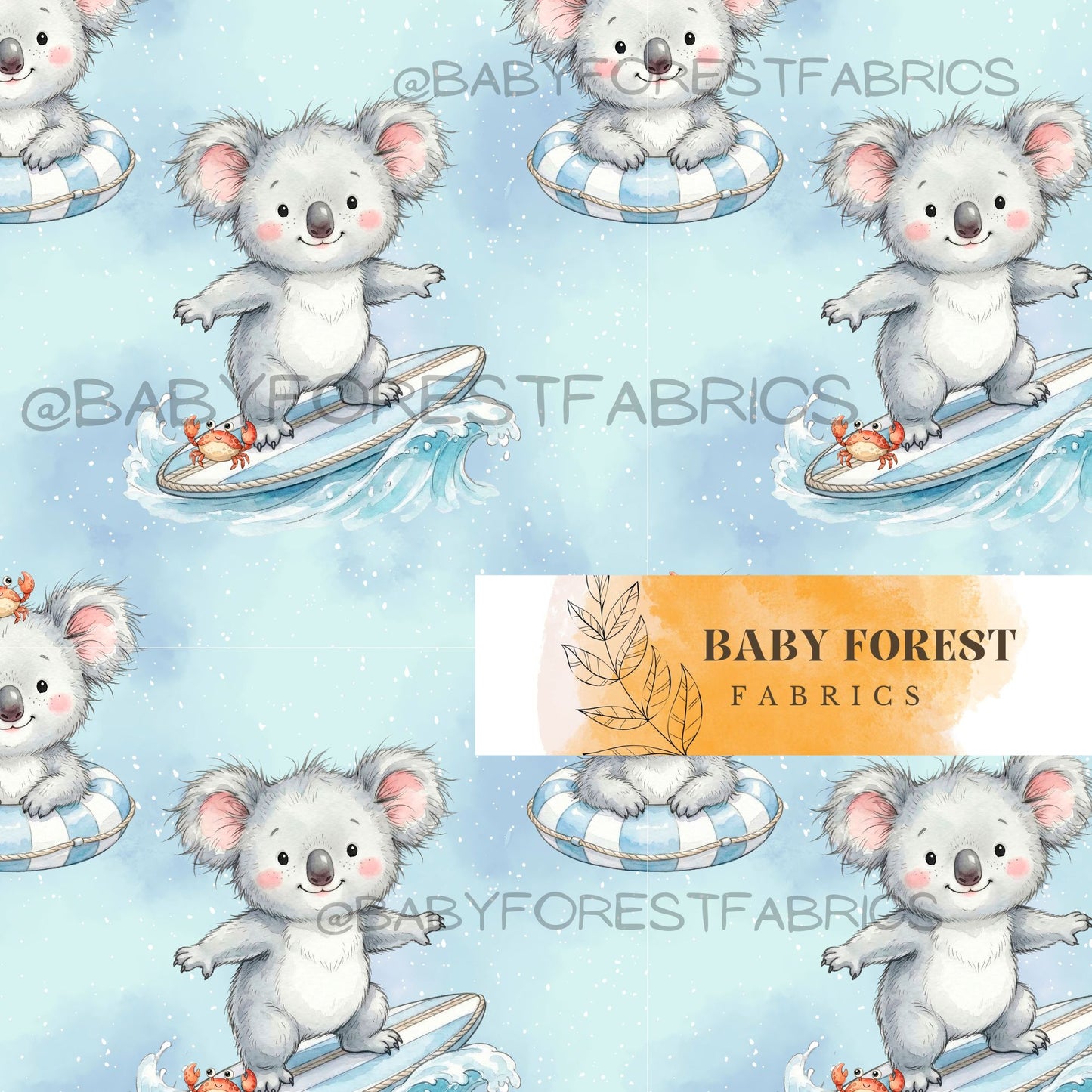 Blue surf koalas