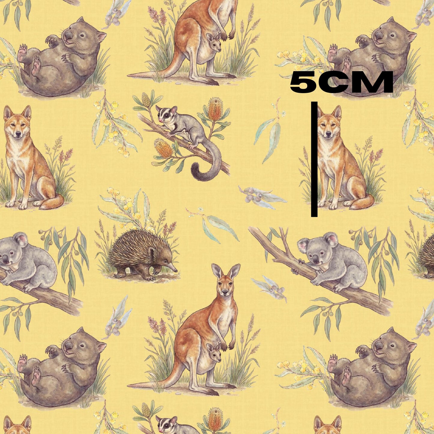 Gold dingo and friends