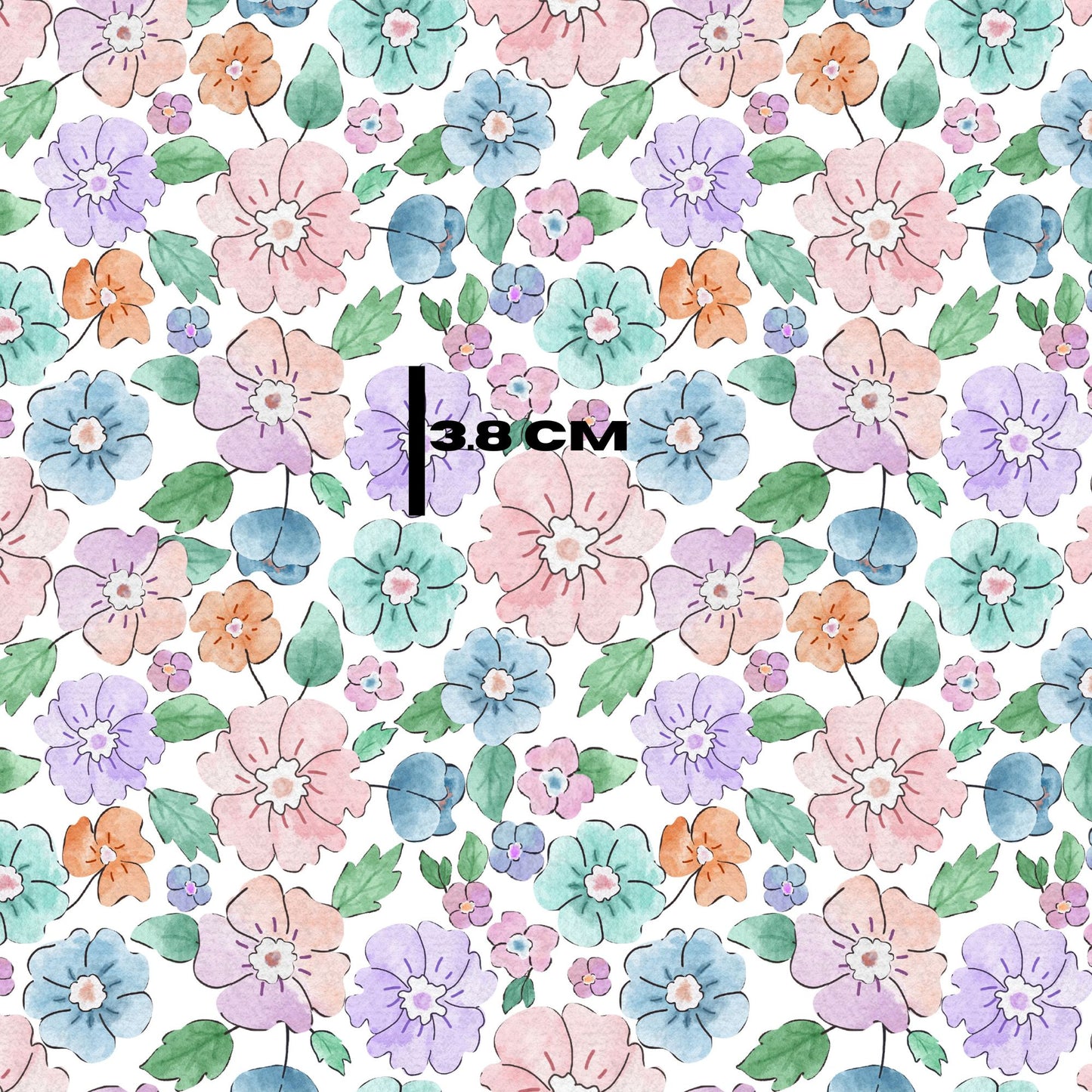 Purple Delicate Florals