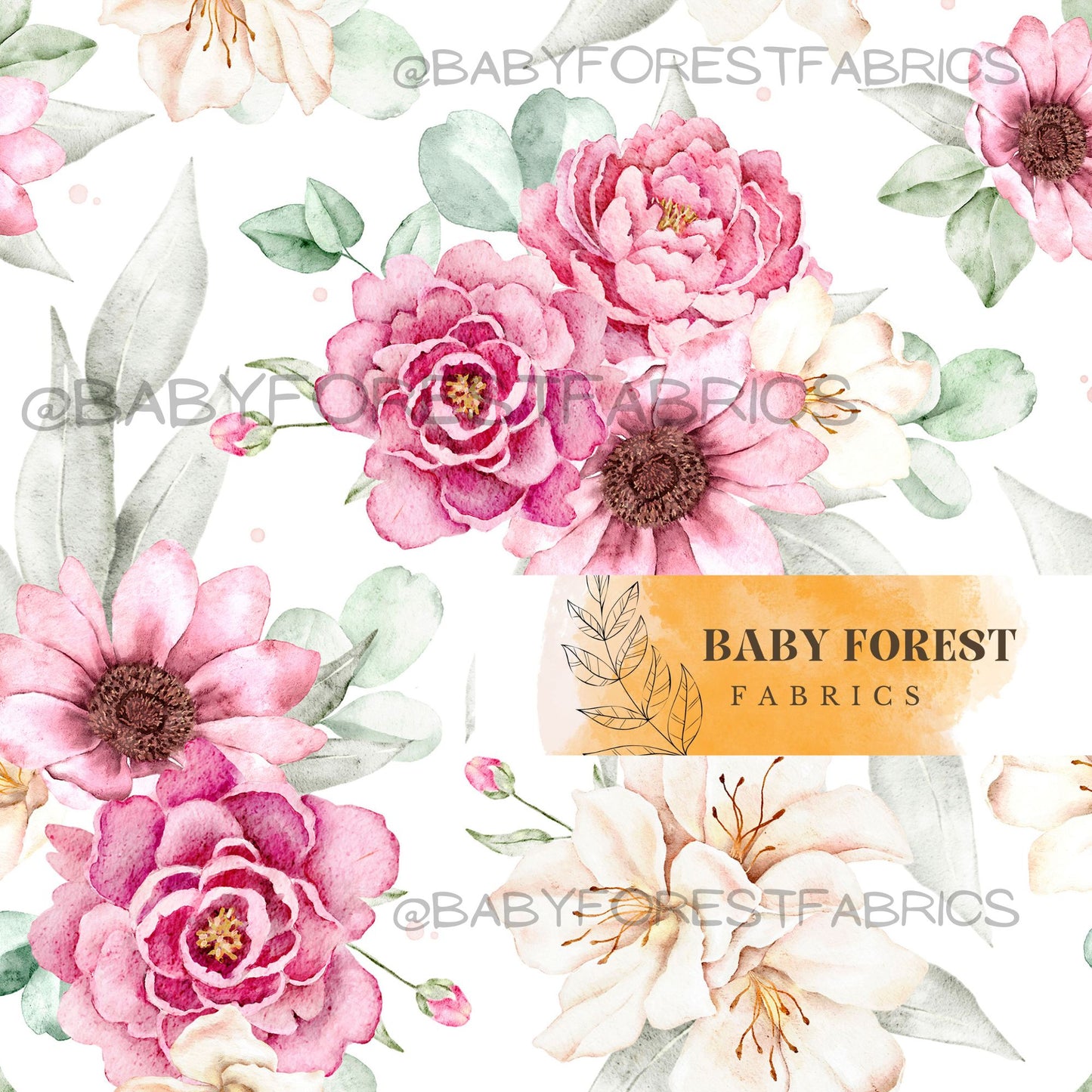 Eve Floral Bouquet White