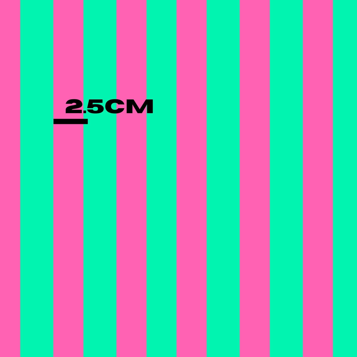 Bright pinkgreen stripe