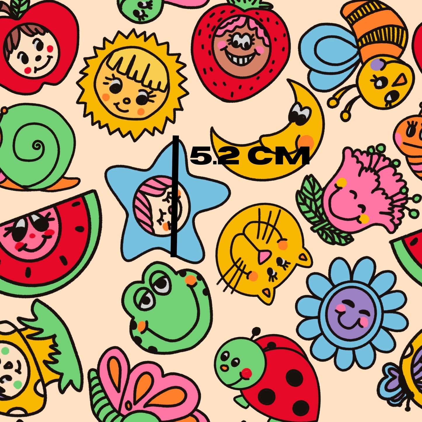 Bold stickers